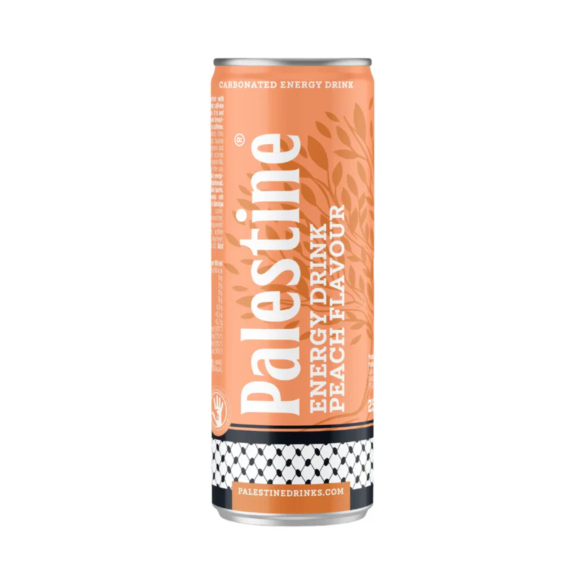 Palestine Energy Drink Peach flavor Noord-Holland